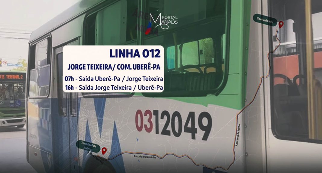 Prefeitura cria linha de ônibus para atender moradores da zona rural de Manaus