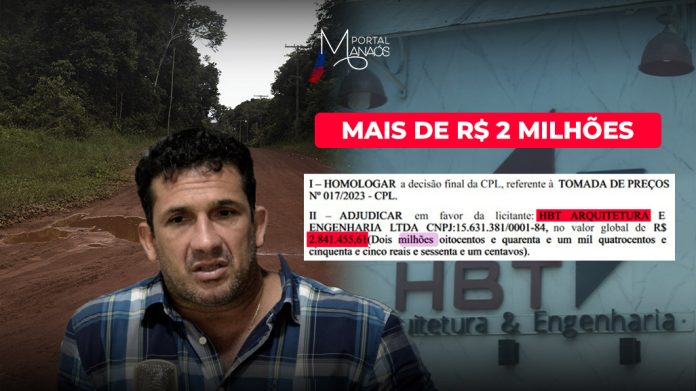 BetoD'Angelo, Manacapuru, Ramal, Política, Licitação,