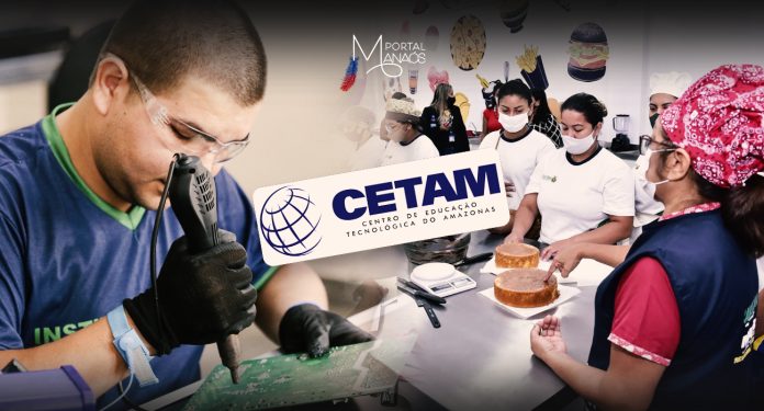 Cursos, Cetam, Manaus, Edital,