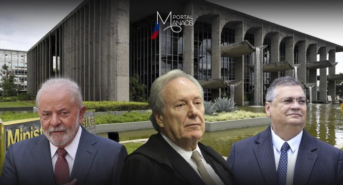 Lewandowski, Flávio Dino, Lula, STF,