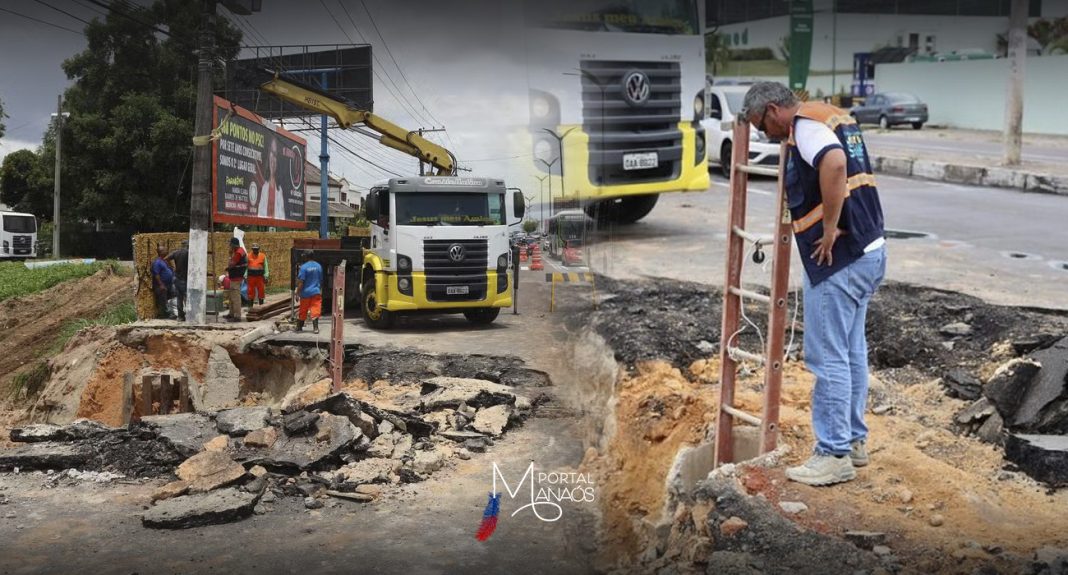 Cratera, obras, trãnsito