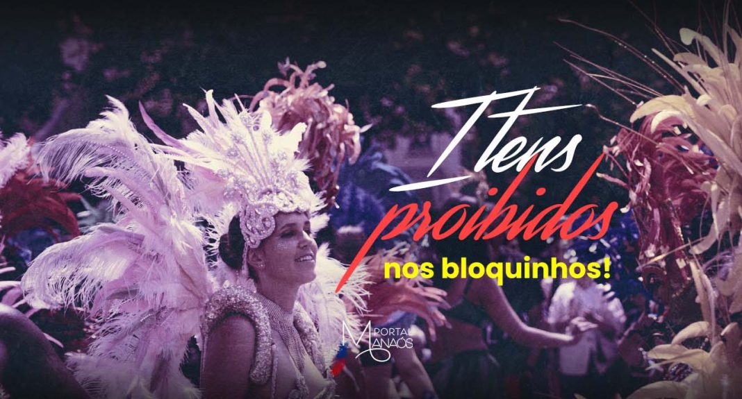 Carnaval 2024, Itens proibidos, Bloquinho