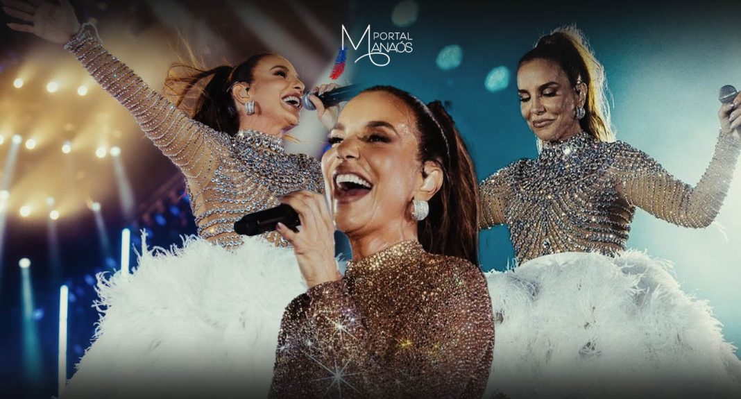 Ivete Sangalo volta aos palcos da Arena da Amazônia após 10 anos com turnê que comemora os 30 anos de carreira da cantora. Manaus será a primeira das 29 cidades que receberão shows da cantora baiana, no dia 1° de junho. Os ingressos já estão à venda.