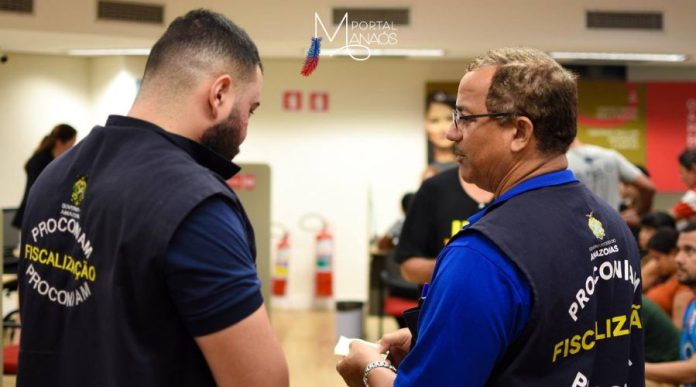 Fiscalização, Procon-AM, Autuações, Agências Bancárias,