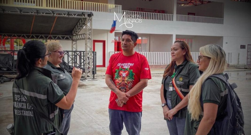 Na preparação para o 57º Festival de Parintins, a Fundação de Vigilância em Saúde do Amazonas - Dra. Rosemary Costa Pinto (FVS-RCP), da Secretaria de Estado de Saúde do Amazonas (SES-AM), alerta profissionais do Boi-Bumbá, até esta sexta-feira (17), sobre a importância da saúde vocal e auditiva, em Parintins (a 369 quilômetros de Manaus).