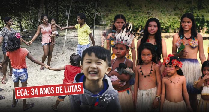 O Estatuto da Criança e do Adolescente (ECA), celebra seus 34 anos de existência neste sábado (13). O regimento foi instituído pela Lei nº 8069/1990, promulgada em 13 de julho de 1990 e se trata do principal instrumento normativo do Brasil sobre os direitos da criança e do adolescente.