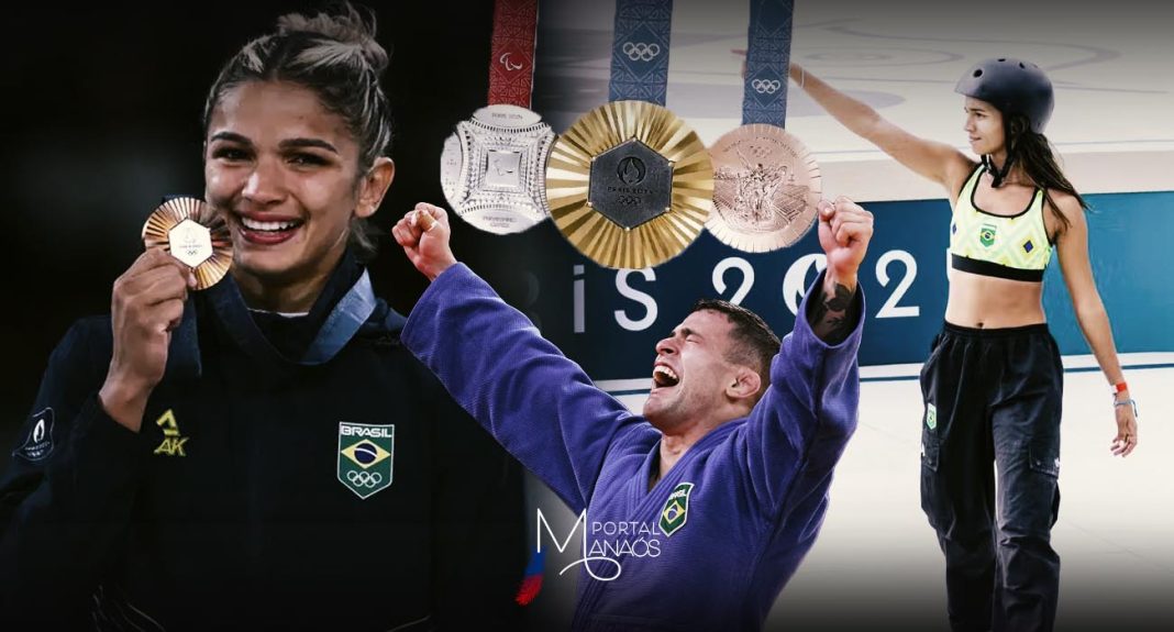 O domingo (28) foi de alegria para os fãs do Esporte brasileiro. Isso, porque o Brasil conquistou, no intervalo de 20 minutos, as suas primeiras medalhas nas Olimpíadas de Paris 2024. São duas de bronze e uma medalha de prata até o momento.