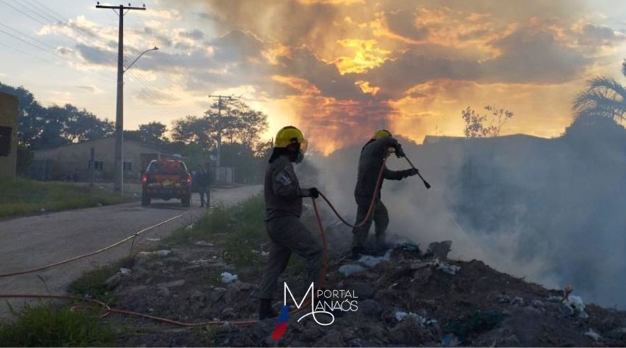 Bombeiros, Incêndios, Agosto, Manaus,