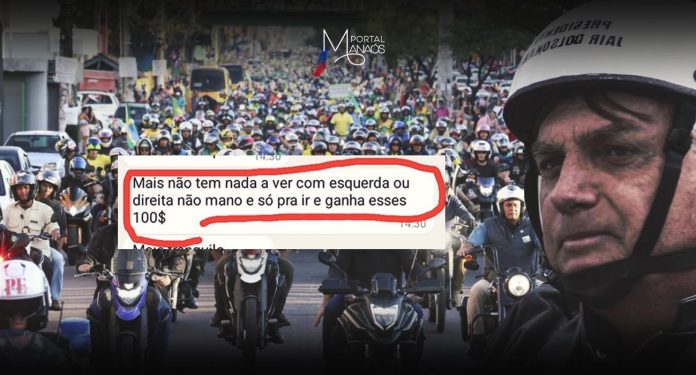 O evento será realizado em apoio ao candidato a prefeito Capitão Alberto Neto (PL). Bolsonaro apoiadores