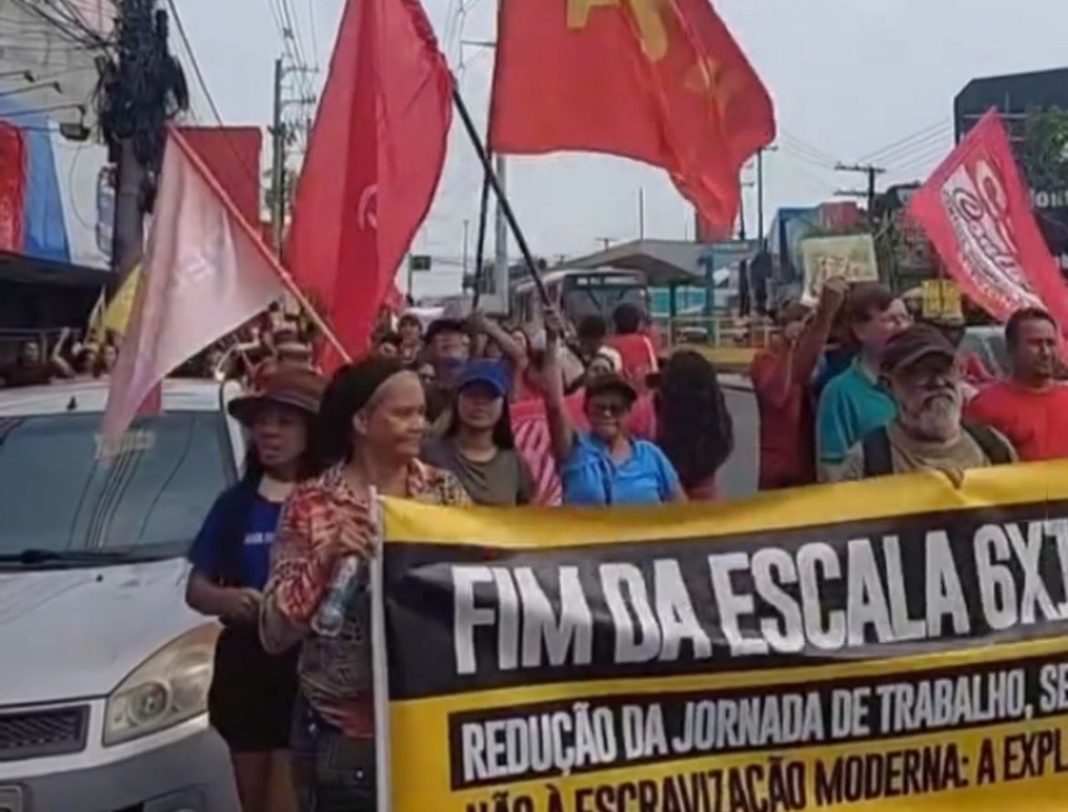 manifestantes Manaus