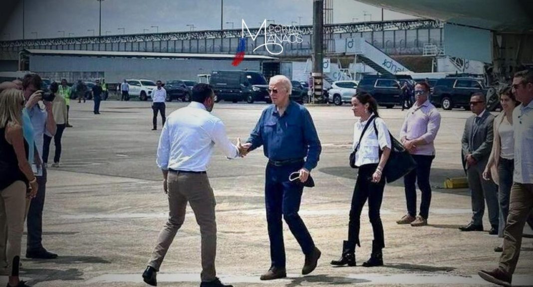 O governador Wilson Lima recepcionou, no domingo (17), o presidente dos Estados Unidos, Joe Biden, que realiza uma visita histórica ao Amazonas, com quem falou sobre a preservação da floresta e da população amazônica. A capital amazonense foi uma das paradas escolhidas pelo chefe de Estado norte-americano durante agenda oficial que vai cumprir no Brasil, incluindo a participação na cúpula do G20, no Rio de Janeiro. Essa é a primeira vez que um presidente dos EUA visita o estado durante o mandato.