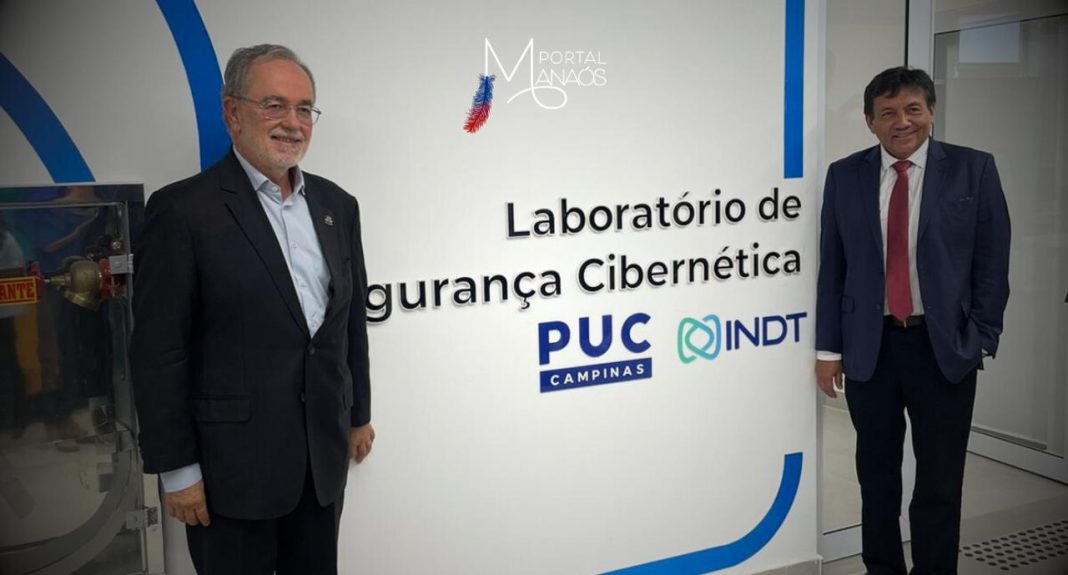 A PUC-Campinas, em parceria com o Instituto de Desenvolvimento Tecnológico (INDT), inaugurou na segunda-feira, (18), um novo Laboratório de Cibersegurança (SOC - Centro de Operações de Segurança) para formar e capacitar profissionais na área de segurança digital. O lançamento foi realizado em um evento presencial no Campus I da Universidade. Essa iniciativa é uma resposta à crescente demanda por profissionais especializados em cibersegurança e aos desafios cada vez mais complexos do mundo digital.