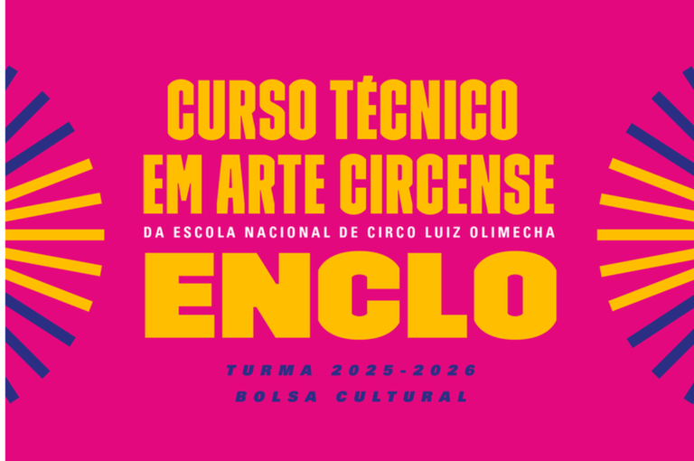 A Fundação Nacional de Artes - Funarte anunciou na última segunda-feira, 4 de novembro, por meio de publicação no Diário Oficial da União , o lançamento do edital do Processo Seletivo para Ingresso no Curso Técnico em Artes Circenses da Escola Nacional de Circo Luiz Olimecha (ENCLO) - Turma 2025-2026 / Bolsa Cultural. As inscrições, gratuitas, ficam abertas até as 17h59 (horário de Brasília) do dia 28 de novembro de 2024.