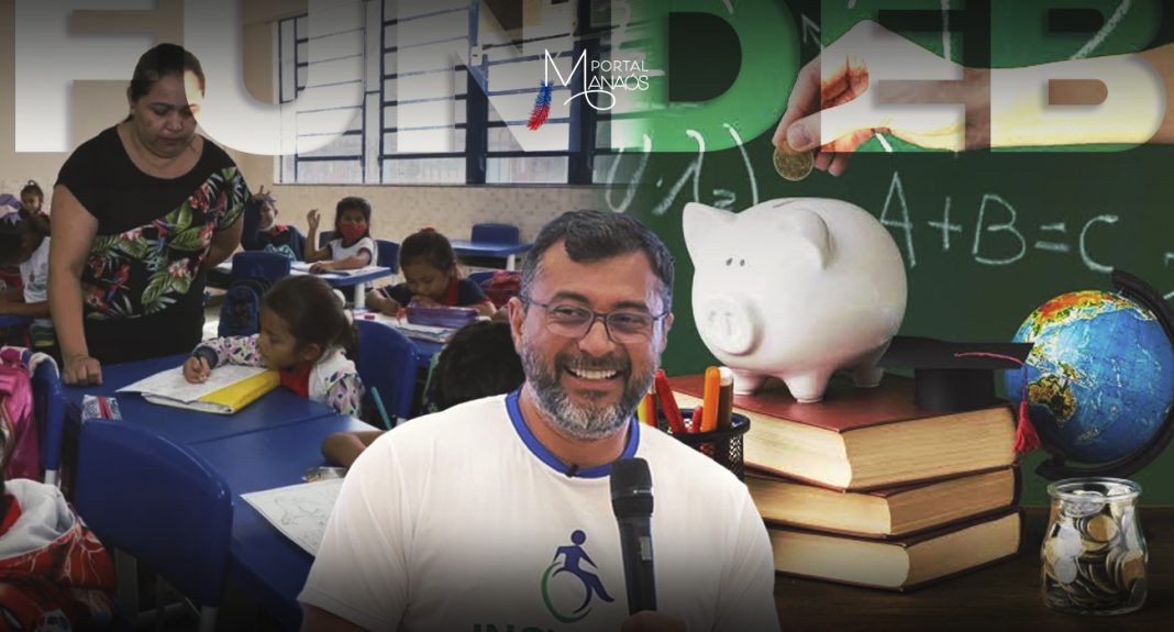 O Governador do Amazonas, Wilson Lima, anunciou na manhã nesta terça-feira (17), os valores do Fundo de Manutenção e Desenvolvimento da Educação Básica (Fundeb) 2024. A medida vai beneficiar servidores da Secretaria de Estado de Educação e Desporto (Seduc)