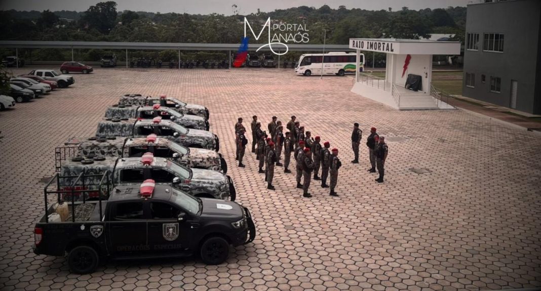 A Secretaria de Segurança Publica (SSP-AM), enviou ao estado de Rondônia, 32 militares da Polícia Militar (PMAM), como apoio à Polícia Militar do estado vizinho, auxiliando no policiamento ostensivo e preventivo na capital Porto Velho, que registou ataques orquestrados por uma facção criminosa. O envio foi feito por determinação do governador Wilson Lima, após pedido de ajuda feito pelo Governo de Rondônia.