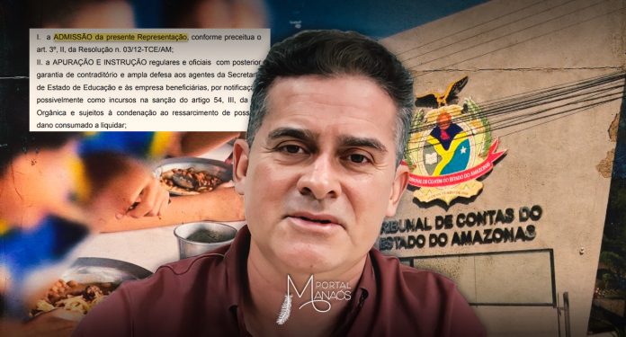 Prefeitura de Manaus é denunciada por suposto desvio em contratos de R$ 9,3 milhões para merenda escolar