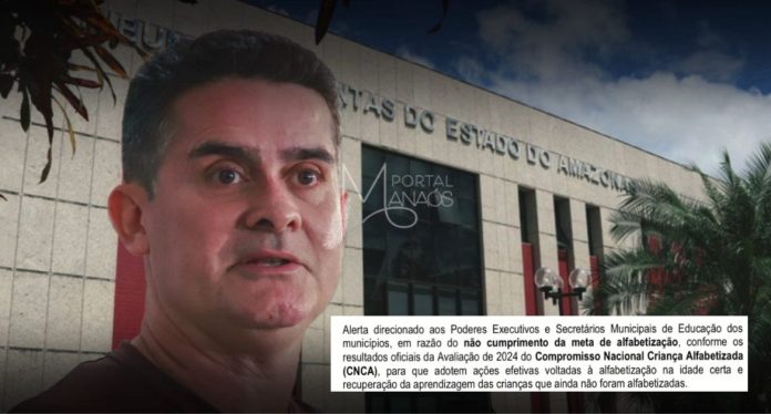 Tribunal de Contas alerta Prefeitura de Manaus por não cumprir meta de alfabetização em 2024