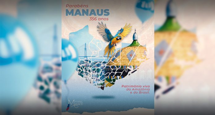 capa aniversário manaus mn