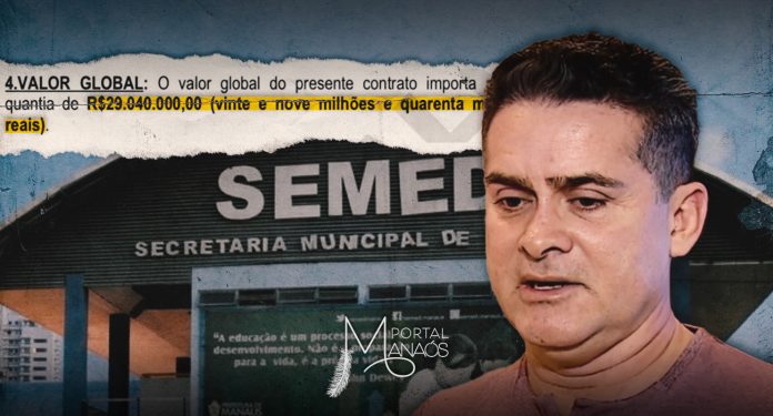 Prefeitura de Manaus firma R$ 29 milhões em contrato para manutenção predial de escolas