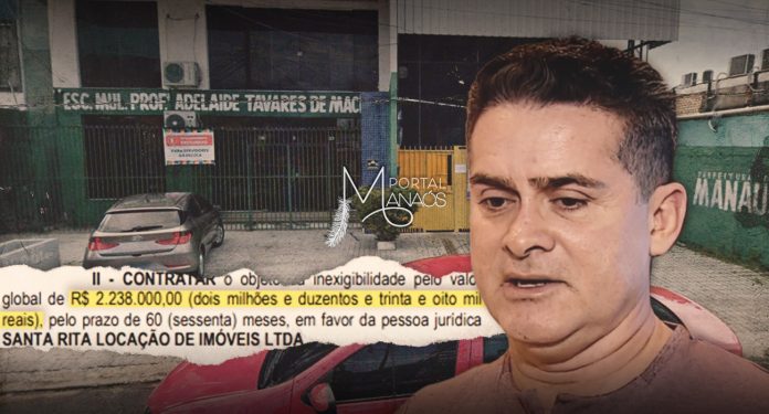 Prefeitura de Manaus renova, sem licitação, aluguel de prédio por R$ 2,2 milhões