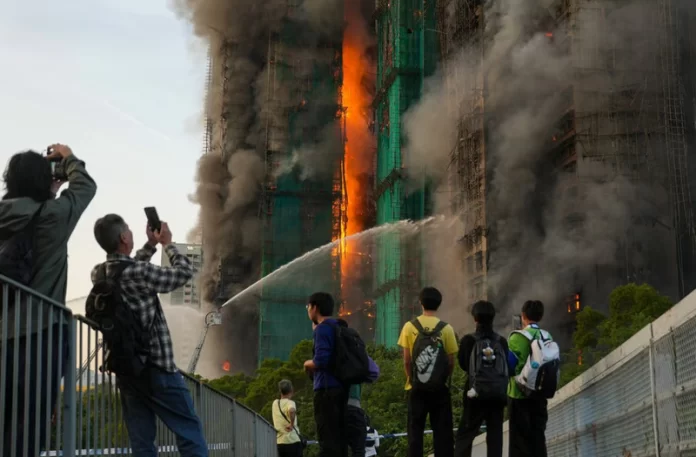 incêndio Hong Kong