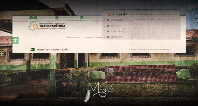 Prefeitura - Novo Airão - Transparência Prefeitura - Novo Airão - Transparência