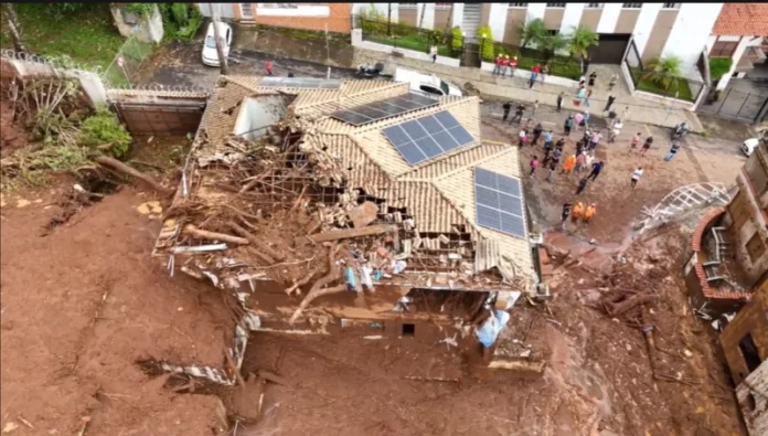 enchentes Minas Gerais