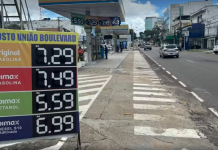 Gasolina dispara em Manaus; litro chega a R$ 7,29 em postos da capital