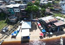 Prefeito visita praia da Ponta Branca após revitalização e destaca resgate histórico do espaço na zona Sul de Manaus