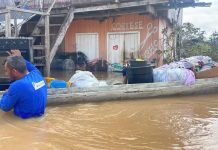 Boca do Acre entra em situação de emergência após subida dos rios